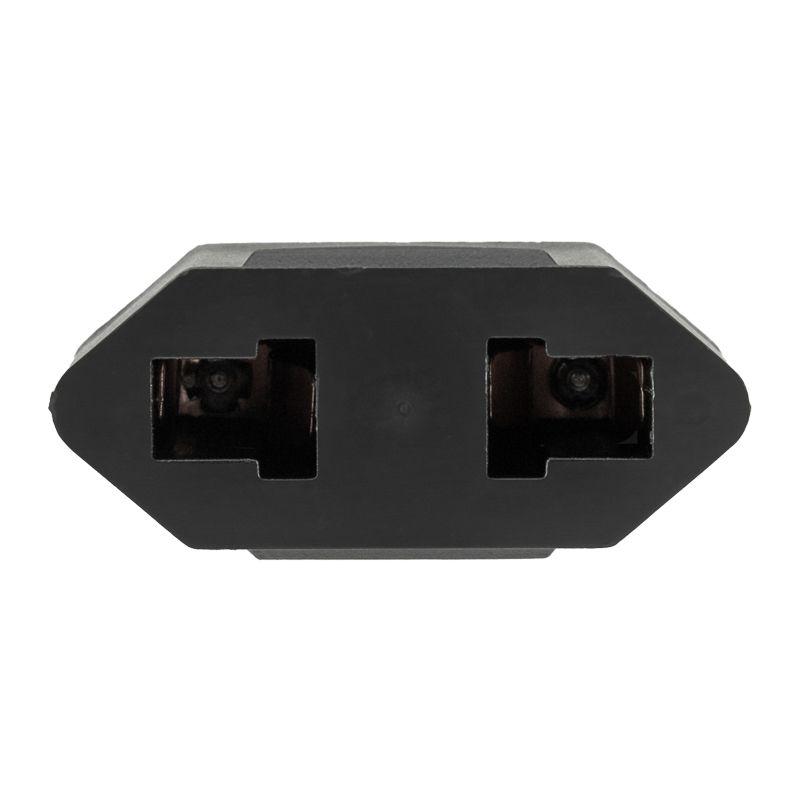 Переходник сетевой плоский "Тефаль" черн. Rexant 11-1042