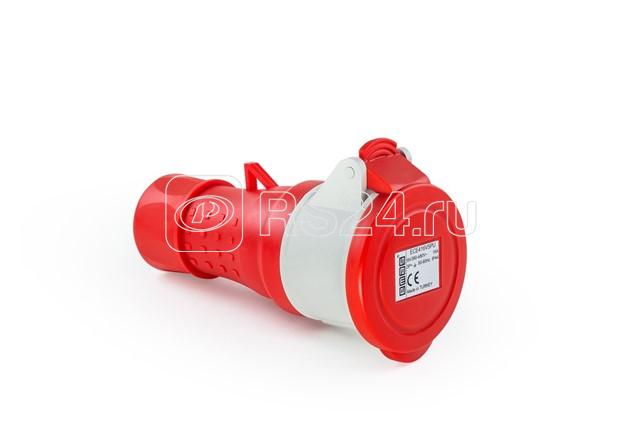 Корпус с гнездом стандарт CEE 4х16А (3P+E) 400В EMAS ECE416V5PU