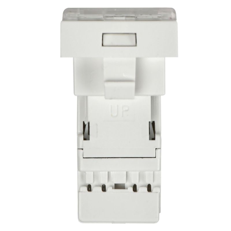 Розетка компьютерная 1-м 1мод. RJ45 кат.5E UTP механизм PRIMER IEK CKK-40D-RI1-K01
