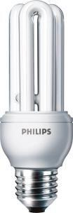 Лампа люминесцентная компакт. Genie 14Вт E27 3U 2700К 1PF/6 PHILIPS 929689113721