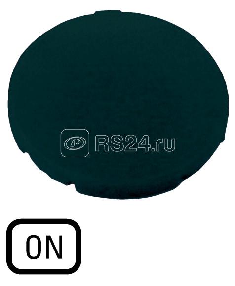 Шильдик кнопочный плоский "ON"M22-XD-S-GB6 черн. EATON 218203