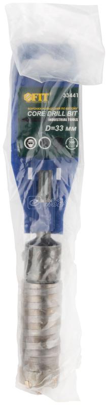 Коронка кольцевая по бетону хвостовик 110мм в сборе 33мм FIT 33441