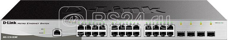 Коммутатор управляемый DGS-1210-28/ME/B2A 24G 4SFP D-Link 1846656