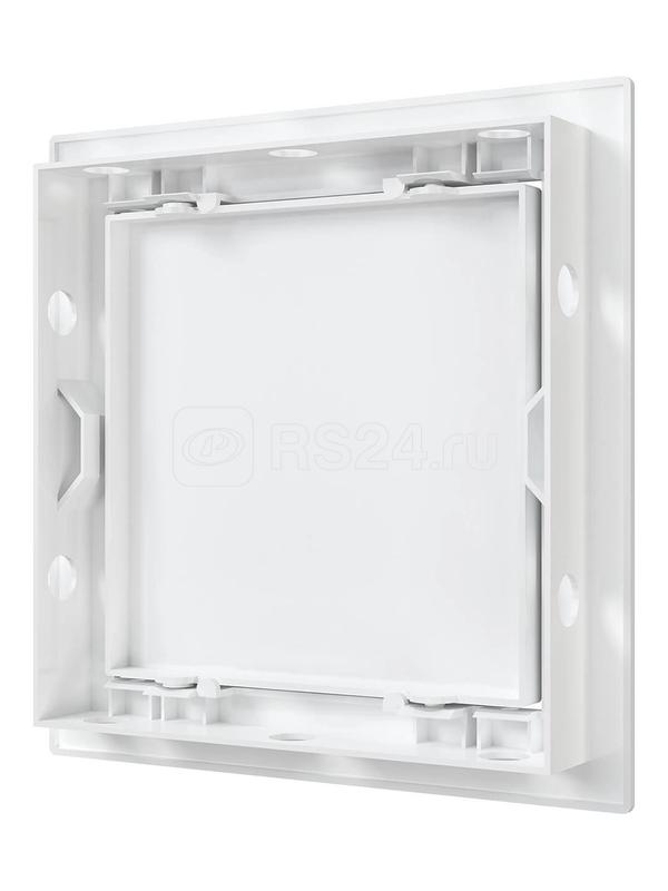 Люк-дверца ревизионный нажимной 168х168мм фланец 146х146мм AURAMAX AD1515