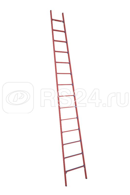Лестница приставная диэлектрическая ЛСПД-5.0 Евро стеклопластик. Антиток Д247142