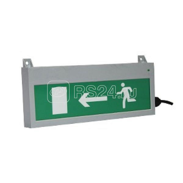 Оповещатель охранно-пожарный световой (табло) Сфера (12-24В уличное исп.) "Стрелка влево" СМД 235495