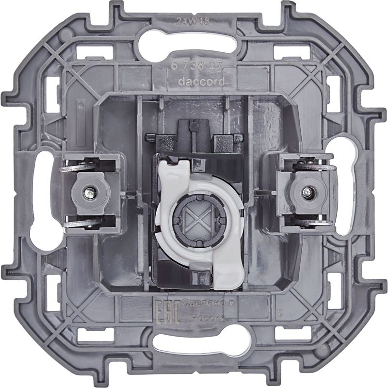 Розетка компьютерная Inspiria RJ45 кат.5E UTP алюм. IEK 673827