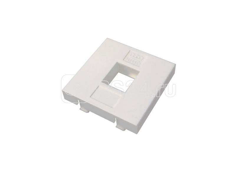 Адаптер Mosaic 45х45ммдля модуля Keystone 1 порт бел. Datarex DR-5301