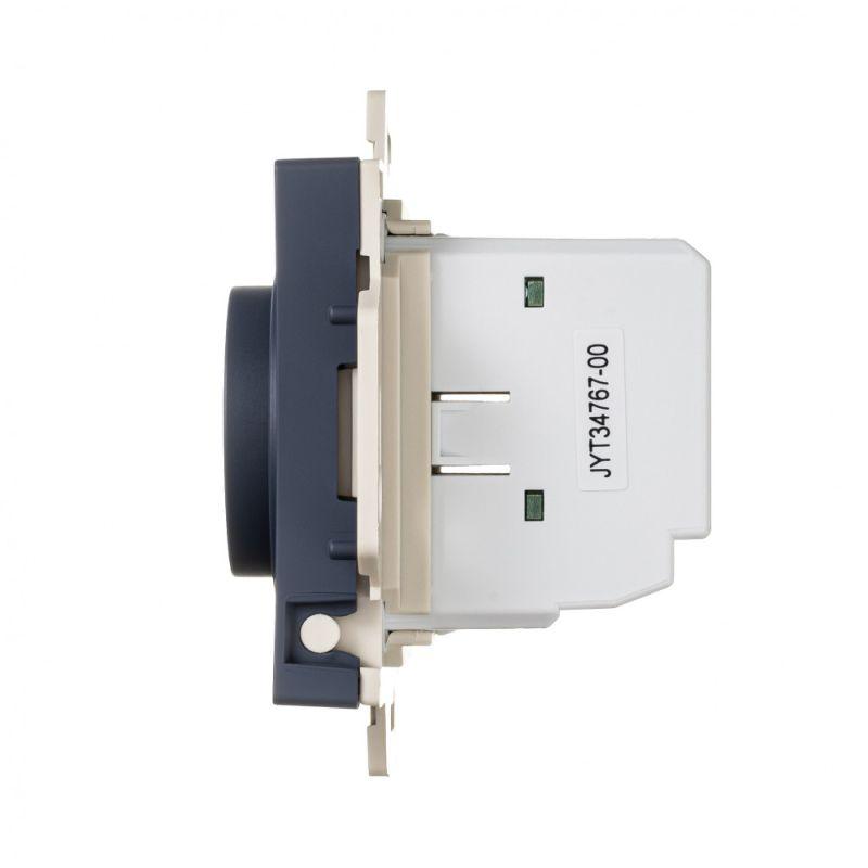 Механизм термостата ATLASDESIGN электрон. теплого пола с датчиком 10А грифель SchE ATN000735