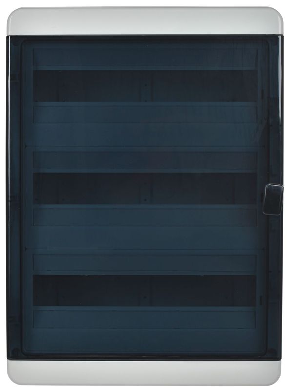 Корпус КМПн-54 TEKFOR IP65 черн. прозр. дверь пластик. IEK TF5-KP72-N-54-65-K03-K02