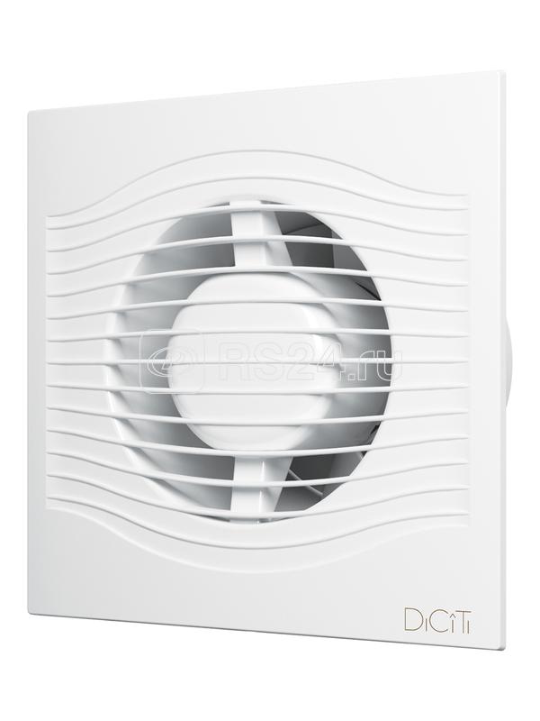 Вентилятор вытяжной осевой D125 обратн. клапан DiCiTi SLIM 5C