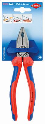 Плоскогубцы комбинированные L-180мм Knipex KN-0302180SB Плоскогубцы комбинированные L-180мм Knipex KN-0302180SB