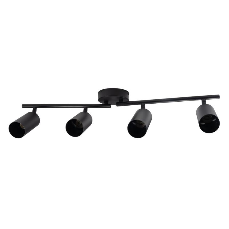 Светильник PCL-0504 4xGU10 IP20 230В BL настен./потолочн. декор. под лампу JazzWay 5066724