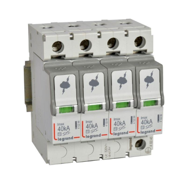 Устройство защиты от импульсных перенапряжений УЗИП T2 4п 40кА Leg 412243