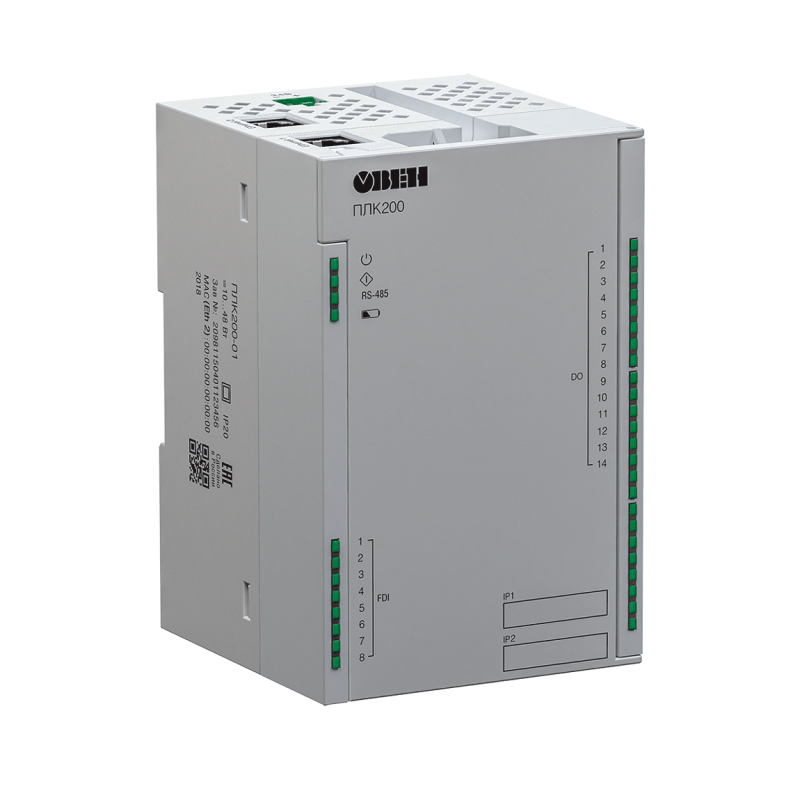 Контроллер программируемый логический ПЛК200-04-CS ОВЕН 107028