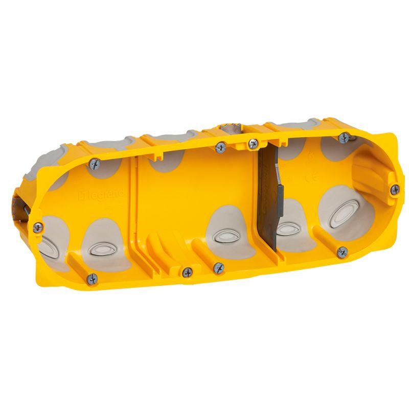 Коробка энергосберегающая эф. Batibox 3п гл.40мм Leg 080023 Коробка энергосберегающая эф. Batibox 3п гл.40мм Leg 080023