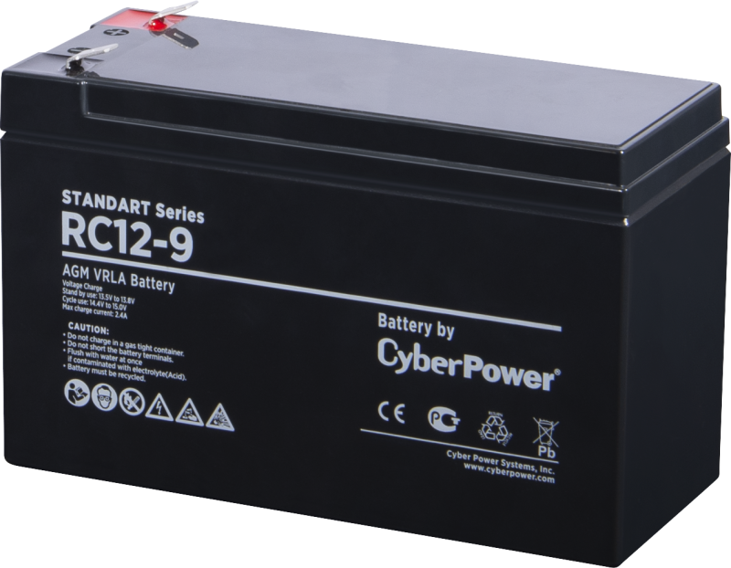 Батарея аккумуляторная SS 12В 9А.ч CyberPower 1000527458
