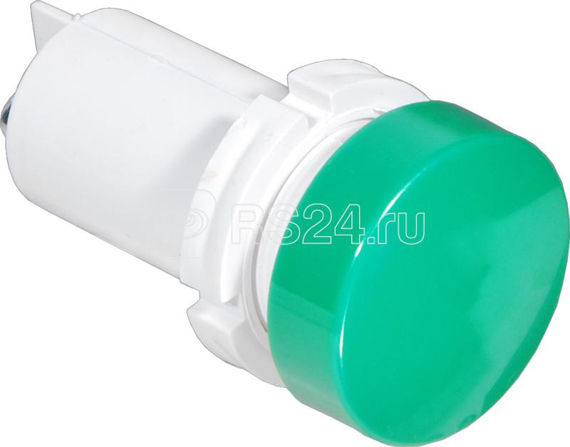 Лампа светодиодная СКЛ-14А-Л-2-220-П плоский излучатель 220В 50Гц/пост. диаметр посадочного отверстия 22мм УХЛ2.1 зел. Реле и Автоматика A8021-80064294