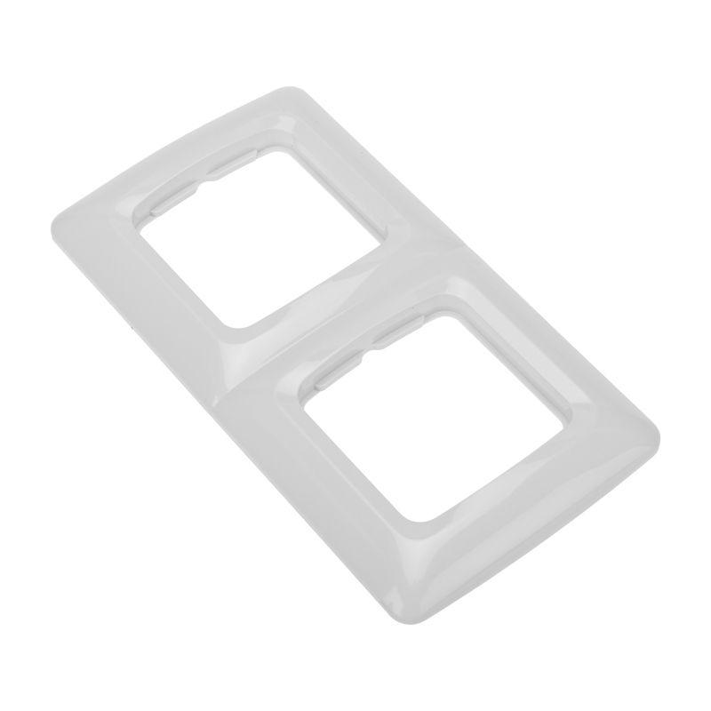 Рамка 2-м DEA горизонт. бел. Kranz KR-78-0226