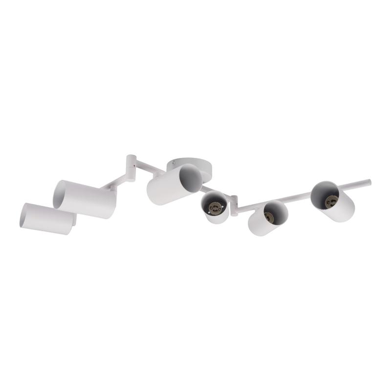Светильник PCL-0606 6xGU10 IP20 230В WH настен./потолочн. декор. под лампу JazzWay 5066786
