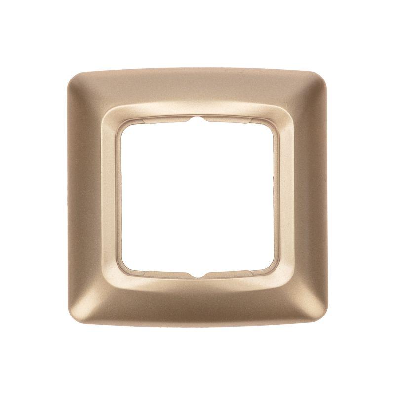 Рамка 1-м DEA горизонт. зол. метал. Kranz KR-78-0315