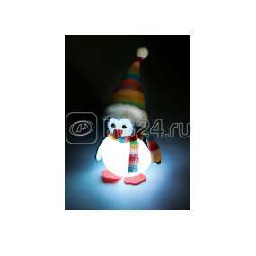 Фигурка "Пингвин" в шапке и шарфе 18см Космос KOCNL-EL121