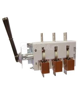 Выключатель-разъединитель ВР32-37 В 31250-32 УХЛ3 400А съемная боковая смещенная рукоятка 3п на одно направление с дугогасительными камерами IP32 Электротехник ET010236