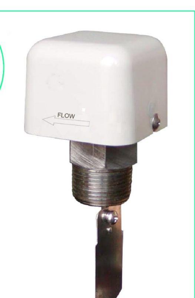 Реле протока NPT 1/2дюйм DN15-DN20 уст. 18-2000л/мин DOFC/250В15А SE SPWF12S
