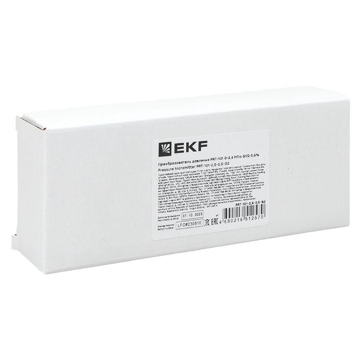 Преобразователь давления PRT-101 0-2.5 MПа G1/2 0.5% EKF PRT-101-2.5-0.5-G2