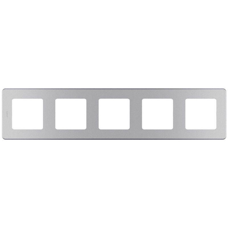 Рамка 5-м Inspiria алюм. IEK 673972