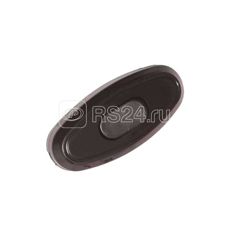 Переключатель бра 6А 250В (еврослот) черн. UNIVersal А0106