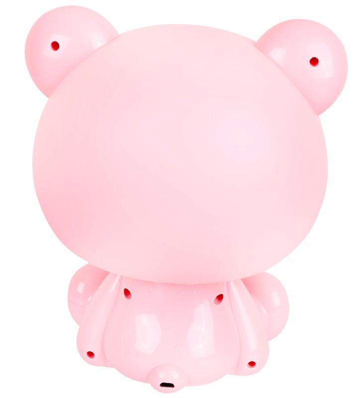 Светильник настольный KD-890 C14 LED 3Вт диммир. мишка в очках роз. Camelion 13891