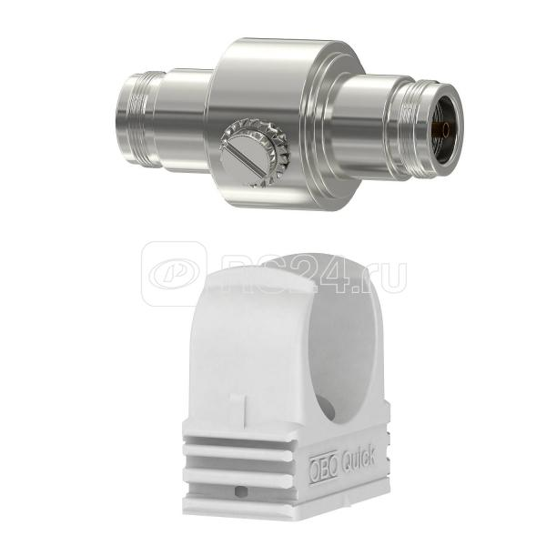 Устройство защиты от импульсных перенапр. УЗИП для коаксиального кабеля (тип разъема N) 130В DS-N w/w OBO 5093988