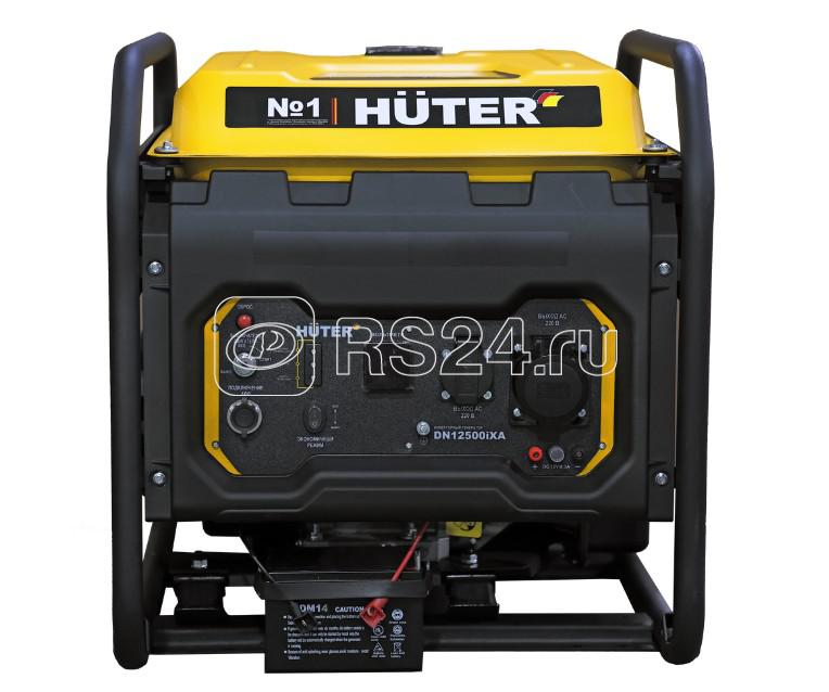 Генератор инверторный DN12500iXA электростартер HUTER 64/10/13