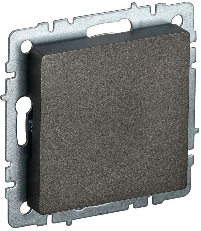 Заглушка c суппортом BRITE МЗ10-БрТБ механизм бронза IEK BR-PL10-K45