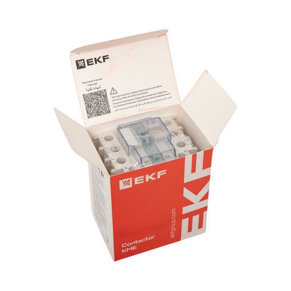 Контактор КМЭ 32А кат. 220В AC 1НЗ EKF ctr-s-32-220-nc