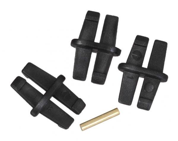 Комплект для сборки держателей предохранителей 1 шплинт 2 зажима 22х58 SchE DF22AP