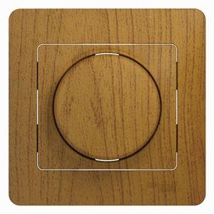 Светорегулятор (диммер) СП Glossa 600Вт/В.А универс. в сборе дерево дуб SchE GSL000536