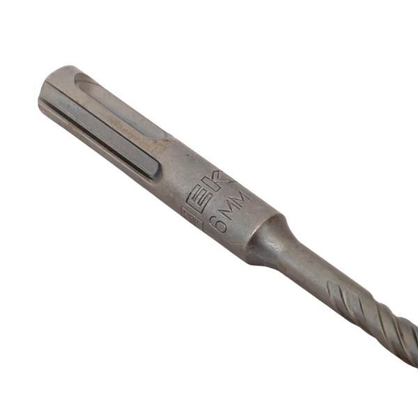 Бур по бетону SDS-plus 6х160мм 2 резца 4S спираль Master EKF db-6-160-2x4