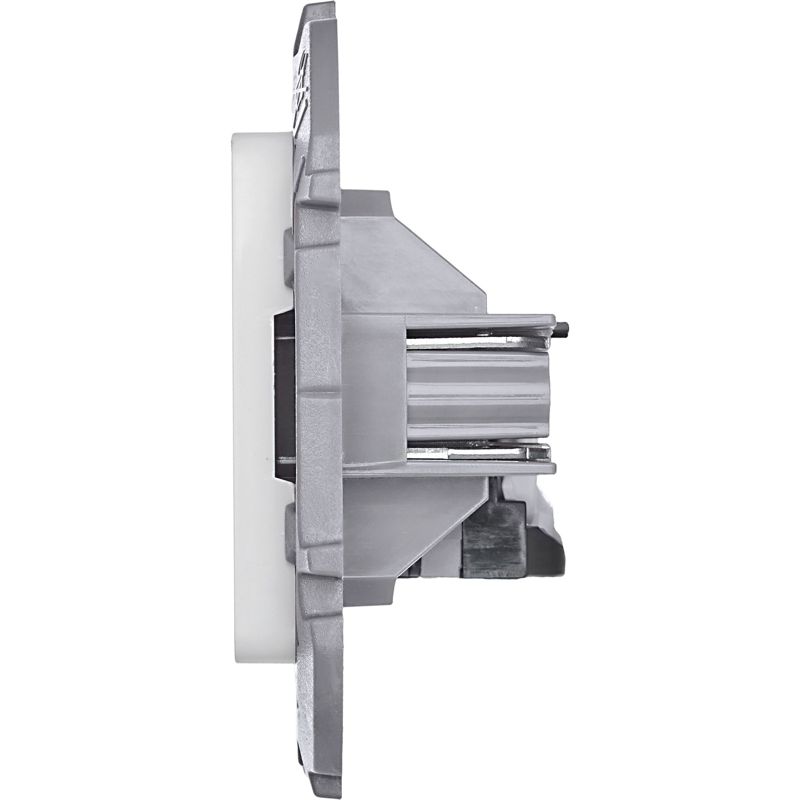 Розетка компьютерная Inspiria RJ45 кат.5E UTP бел. IEK 673825