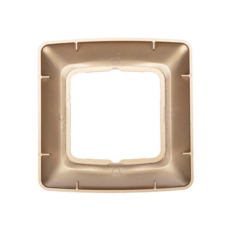 Рамка 1-м DEA горизонт. зол. метал. Kranz KR-78-0315