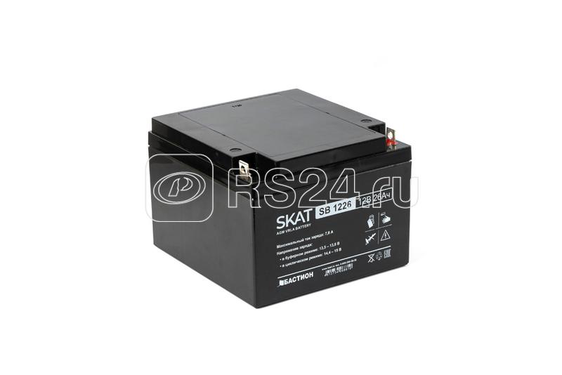 Аккумулятор 12В 26А.ч макс. ток заряда 7.8А SKAT SB 1226 Бастион 2537