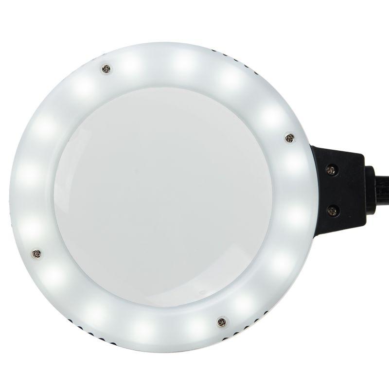 Держатель "третья рука" ПРОФИ с лупой х3; подставка под паяльник; LED подсветка; стенд для припоя REXANT 12-0258