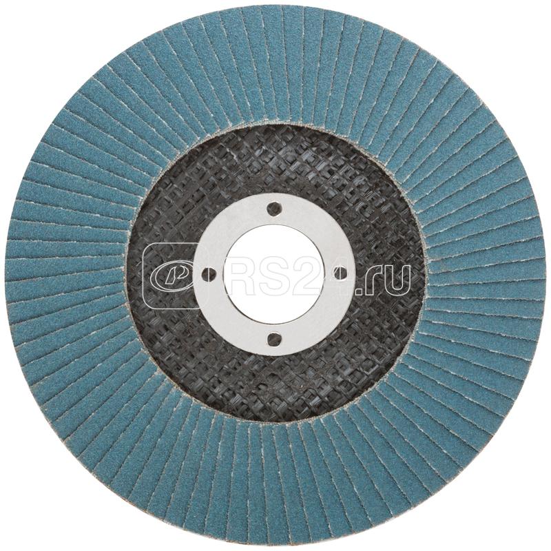 Круг лепестковый торцевой циркониевый Profi Plus (80 лепестков) 125х22.2мм Р100 Cutop 72-125100