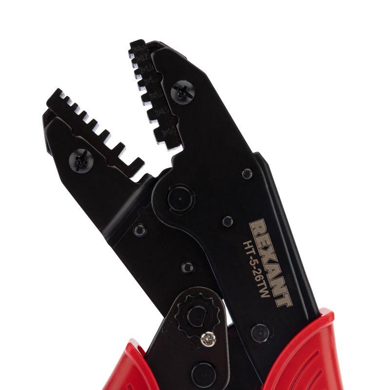 Кримпер для обжима двойн. штыревых наконечников 2х(0.5-6.0)кв.мм (HT-5-26TW) Rexant 12-3222