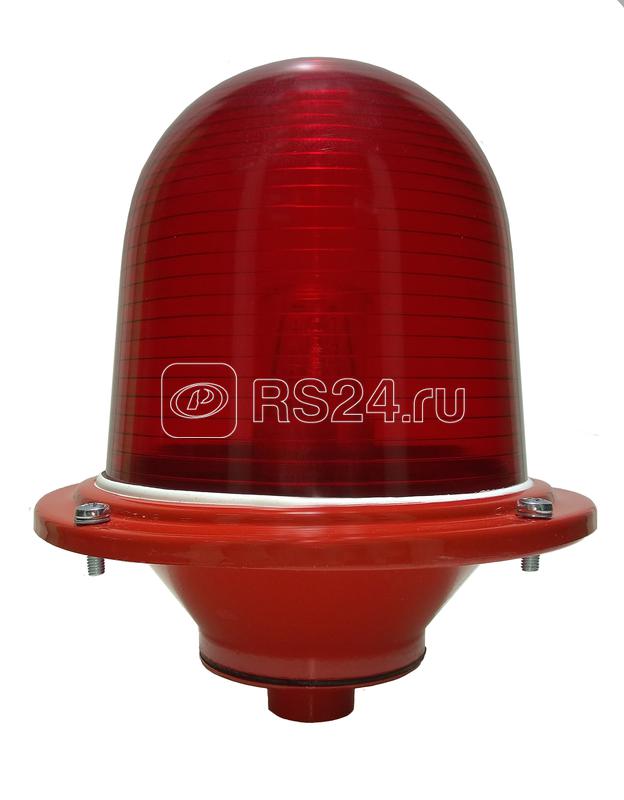 Светильник светодиодный ЗОМ-А IP65 с лампой Пермь 32кд 85-240В AC/DC красн. Световод ЗГ.035.01