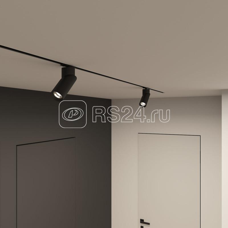 Светильник трековый 15Вт GU10 IP20 алюм. черн. DENKIRS 716871