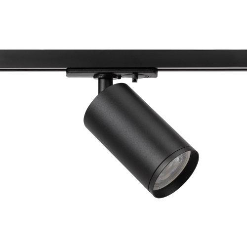 Светильник трековый TR39-GU10 MR16 1ф под лампу BK черн. Эра Б0053310