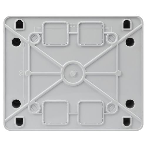 Корпус навесной ЩРН-П-6 ЭРА COMFORT IP41 прозр. крышка пластик. бел. ЭРА Б0067468