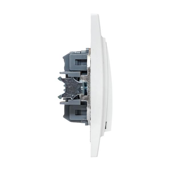 Переключатель проходной 1-кл. СП Минск 10А IP20 бел. Basic EKF ERV10-025-10